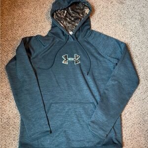 Under Armour Blue Hoodie with Logo